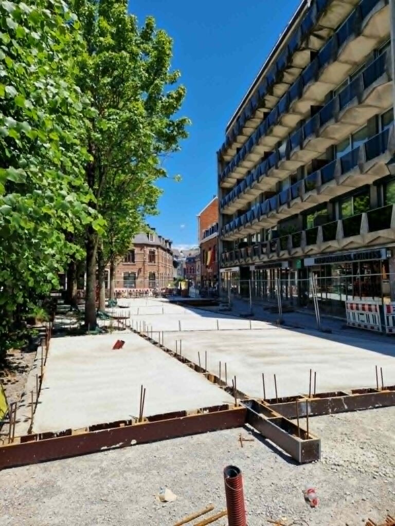 Bétonnage et préparation du sol